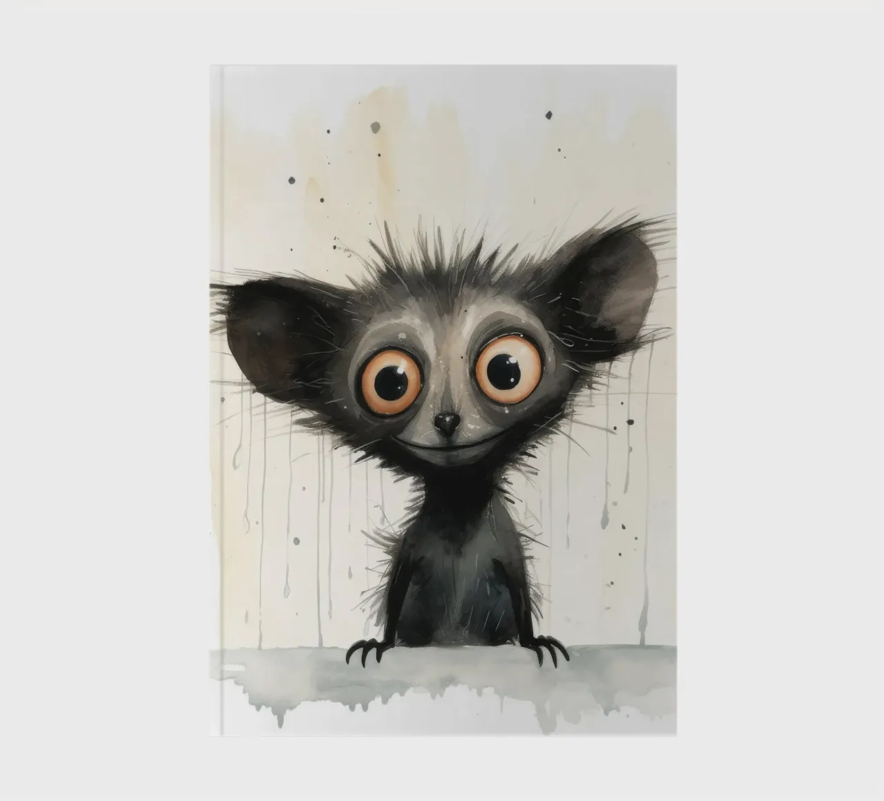 Minimal Ja Ja 1 Notizbuch von Minimal Animal Art