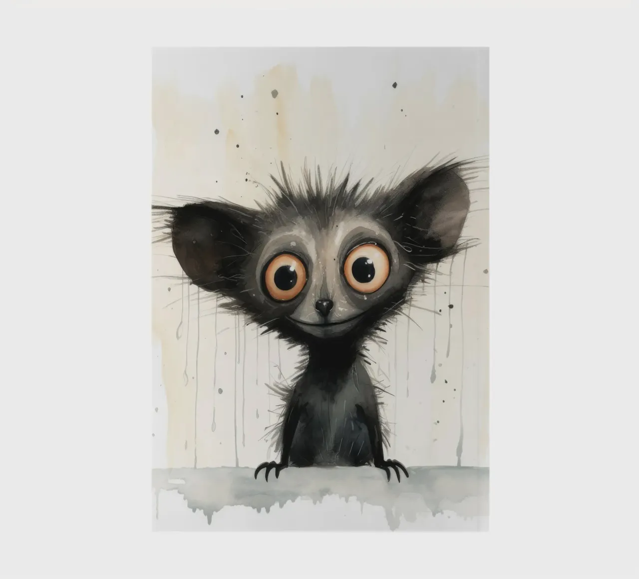 Minimal Ja Ja 1 Notizbuch von Minimal Animal Art