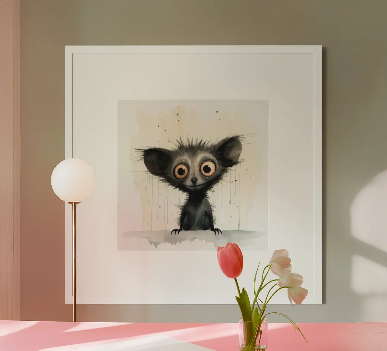 Minimal Ja Ja 1 Hahnemühle von Minimal Animal Art