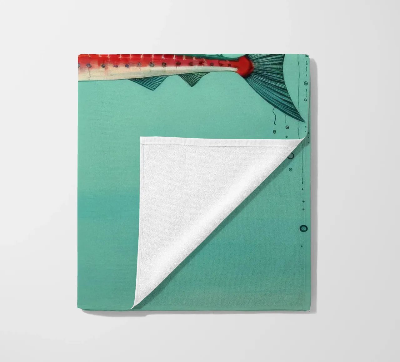 Barracuda minimo 2 telo mare da Minimal Animal Art