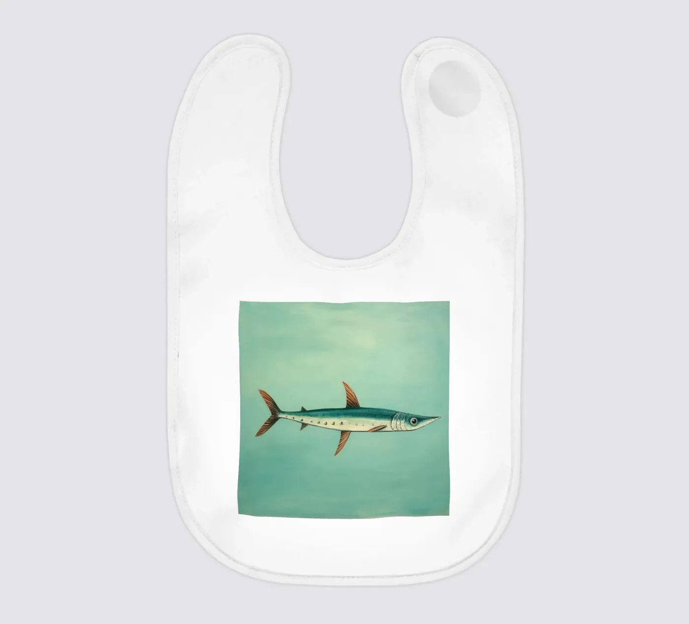 Minimum Barracuda bavaglino da Minimal Animal Art