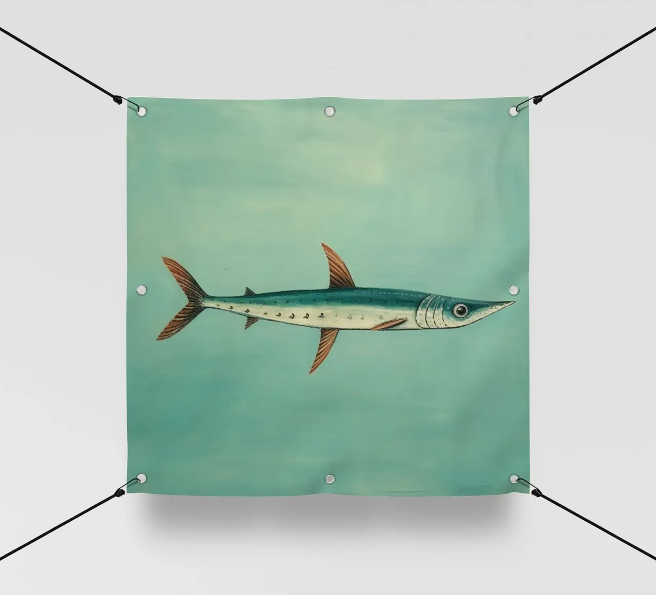 Barracuda minimo 4 telo in pvc da Minimal Animal Art