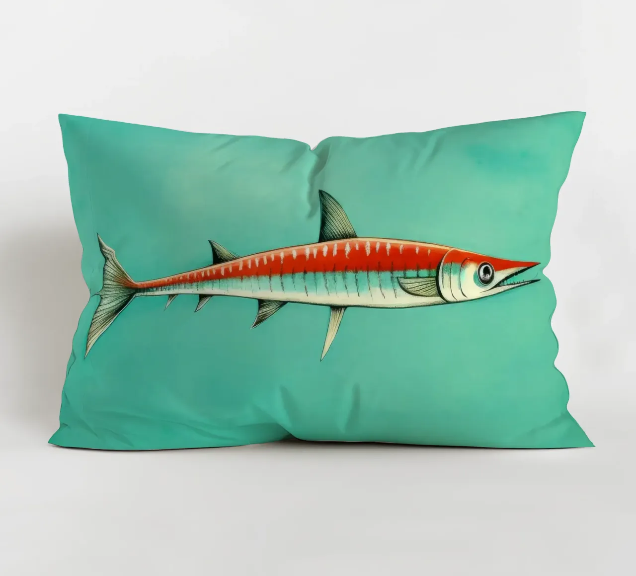 Barracuda minimo 1 cuscino da Minimal Animal Art