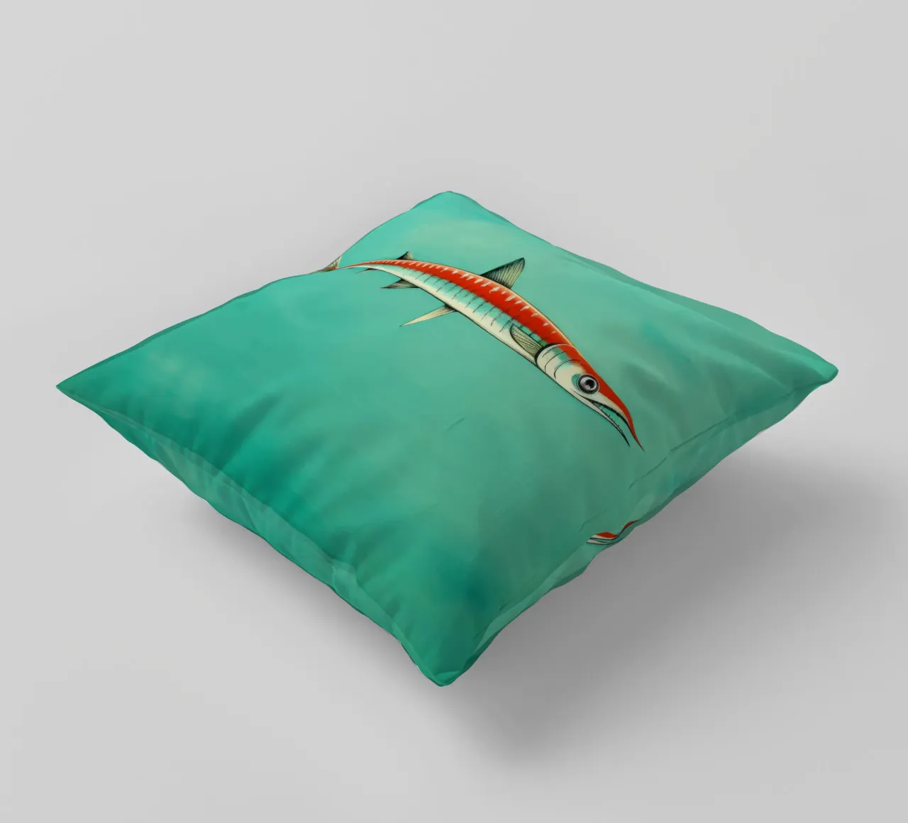 Barracuda minimo 1 cuscino da Minimal Animal Art