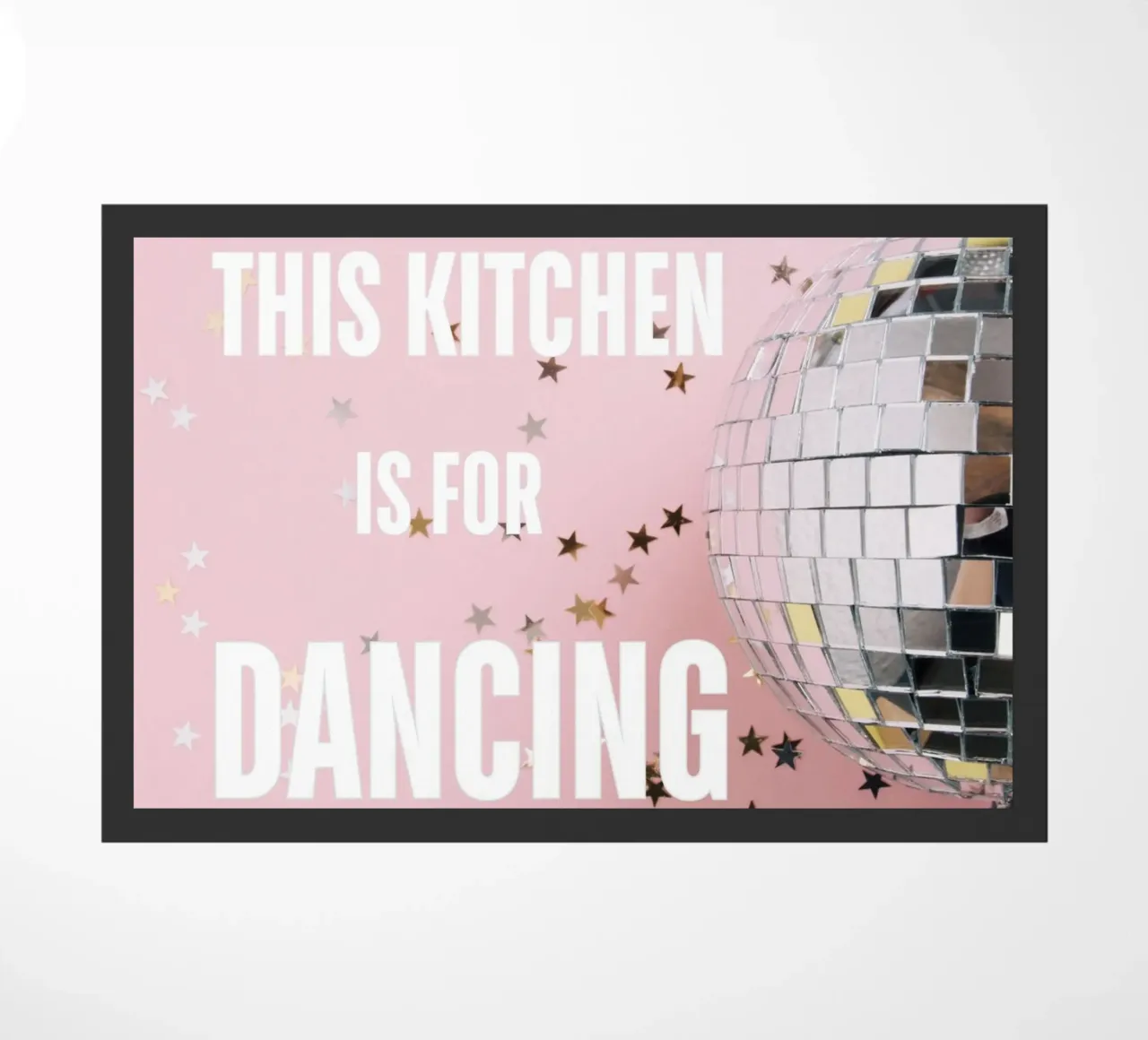 QUESTA CUCINA È PER BALLARE zerbino da ArtDesign by KBK