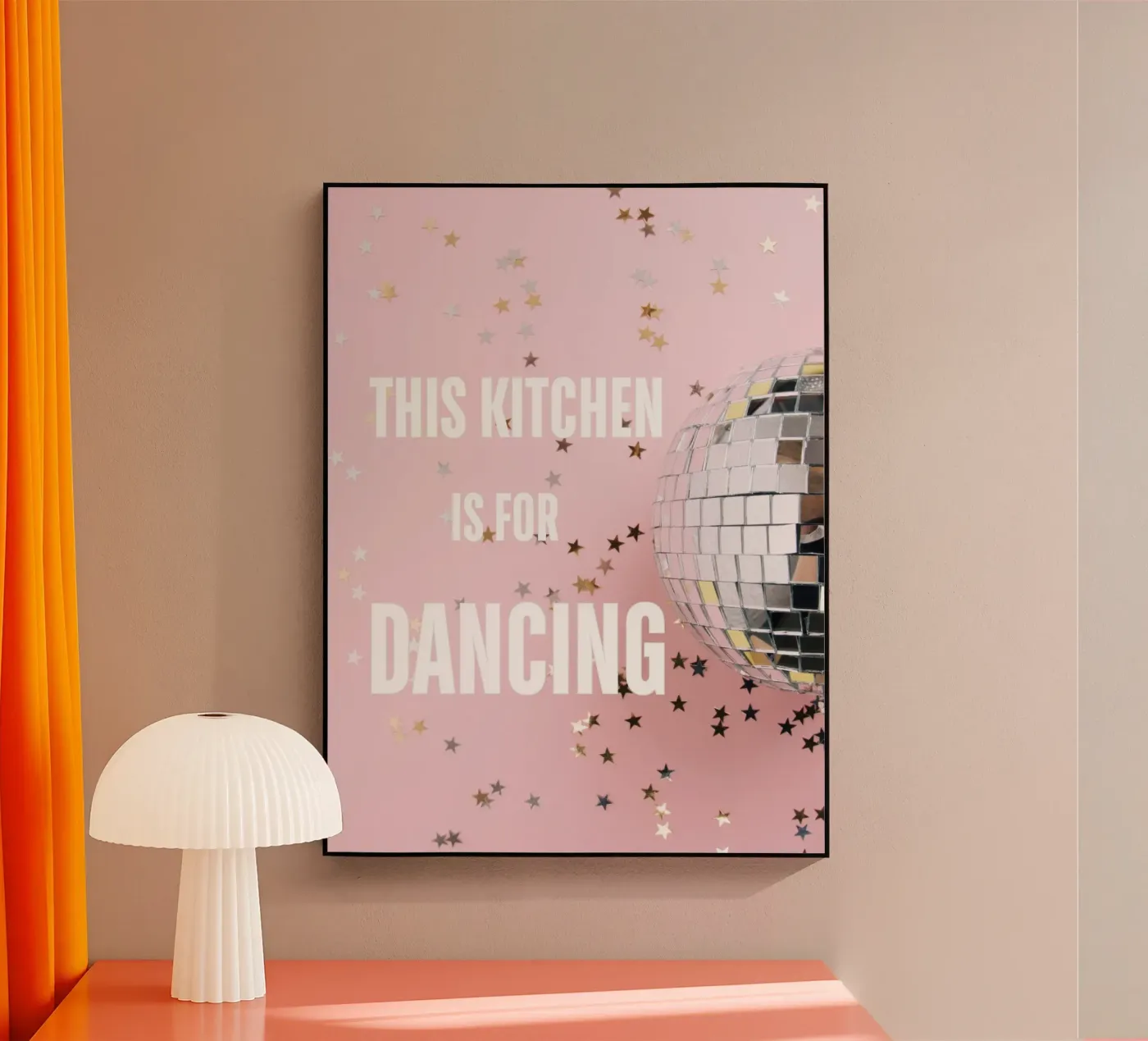 QUESTA CUCINA È PER BALLARE plexiglass da ArtDesign by KBK