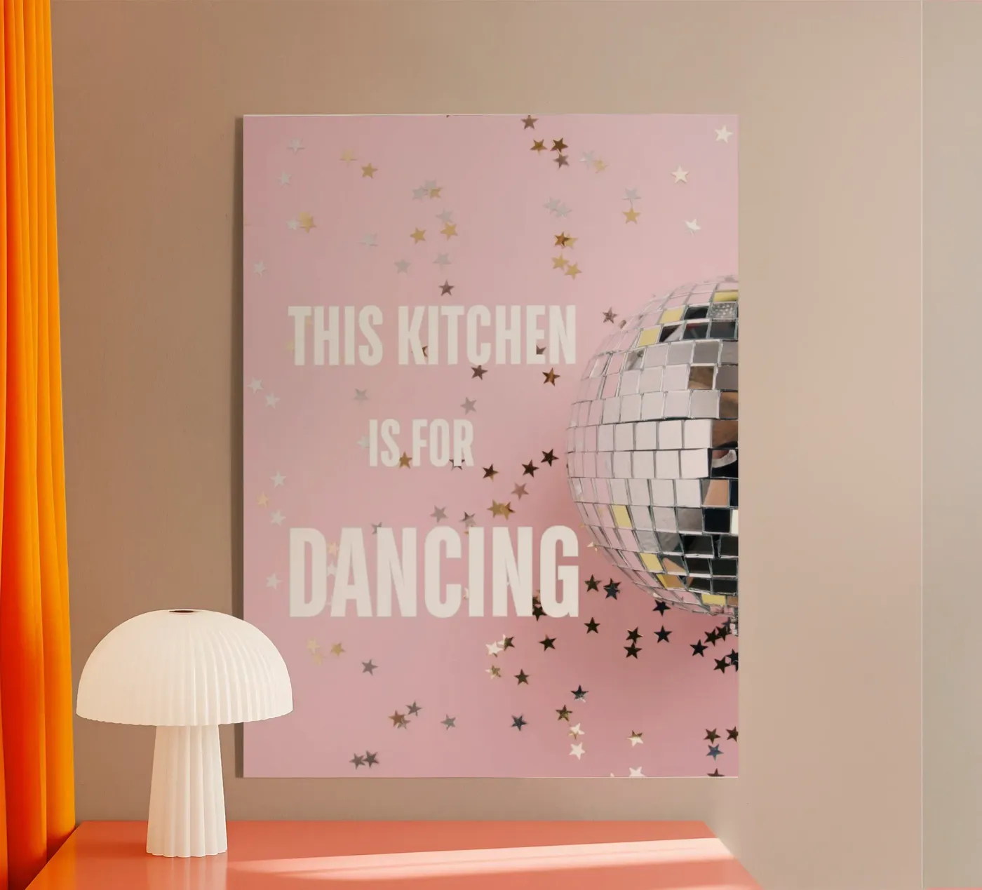 QUESTA CUCINA È PER BALLARE plexiglass da ArtDesign by KBK