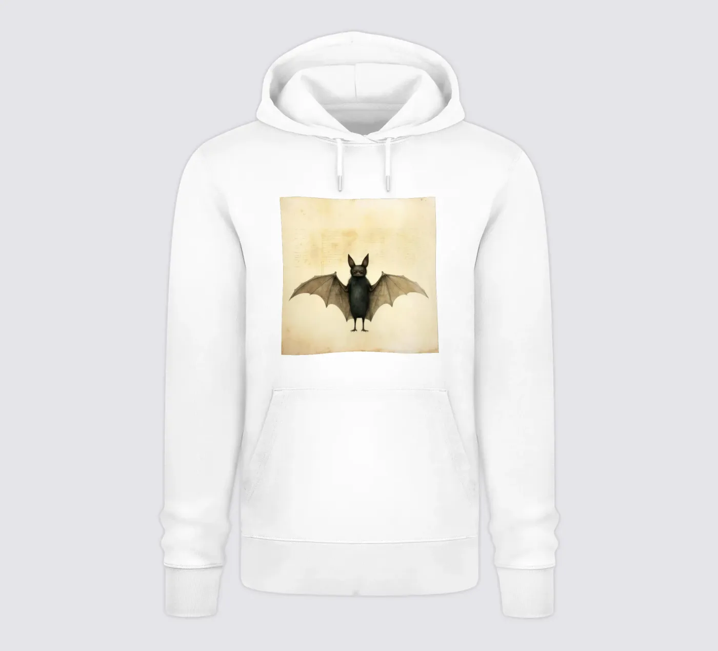 Minimal Bat Hoodie von Minimal Animal Art