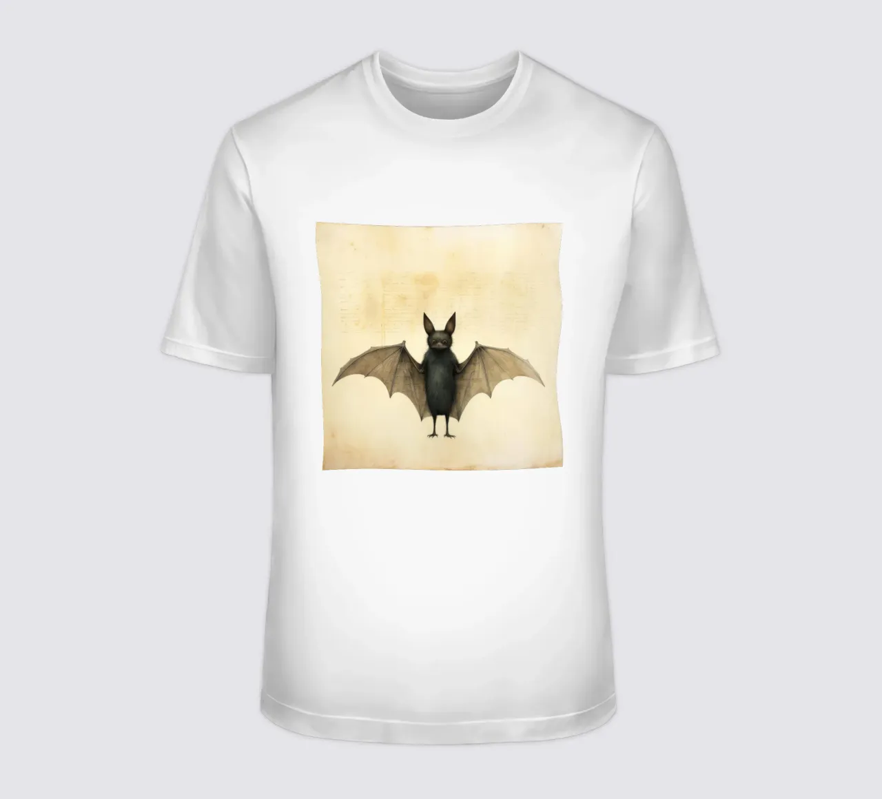 Pipistrello minimo 2 t-shirt da Minimal Animal Art