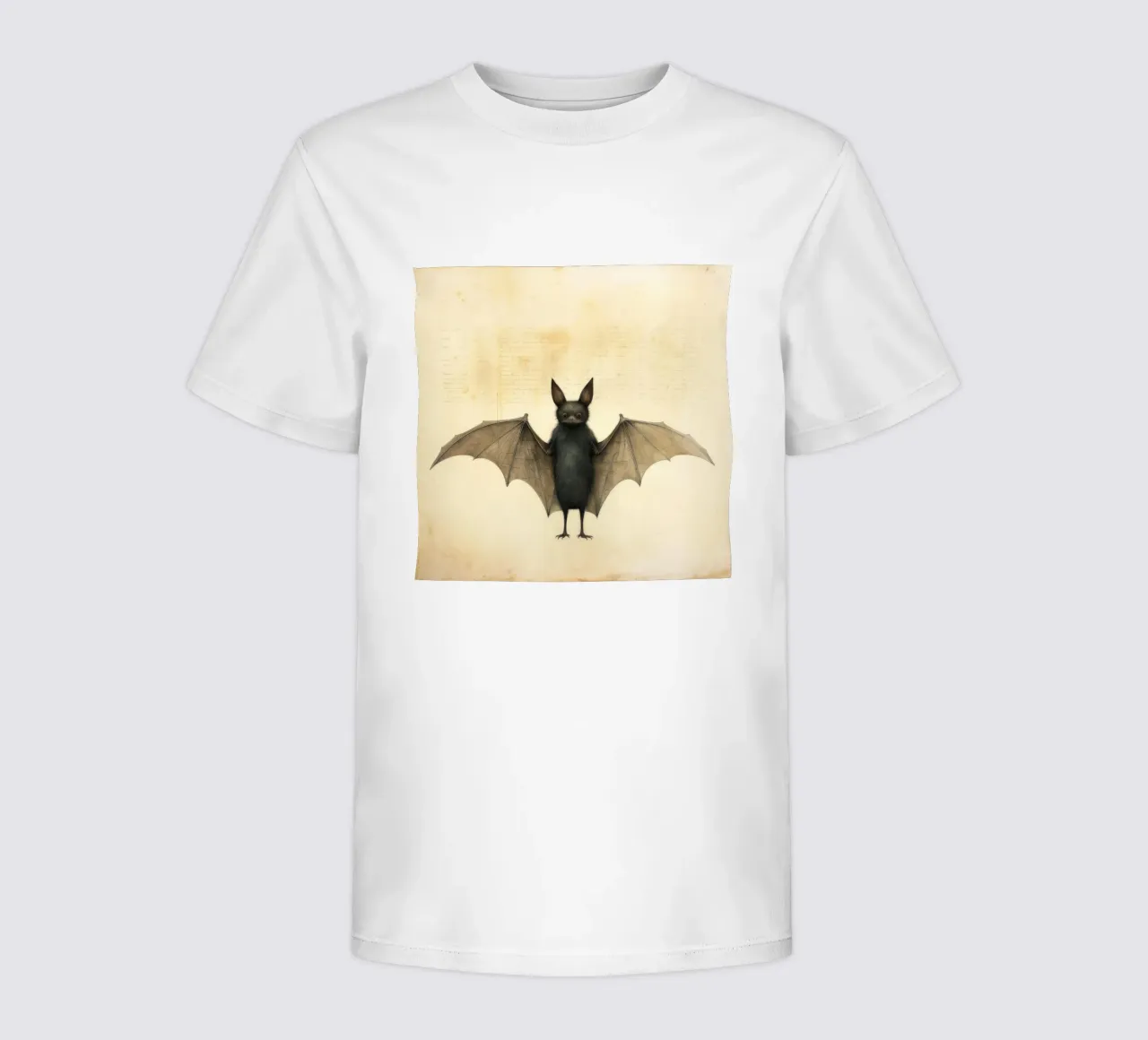 Pipistrello minimo 2 t-shirt bambini da Minimal Animal Art