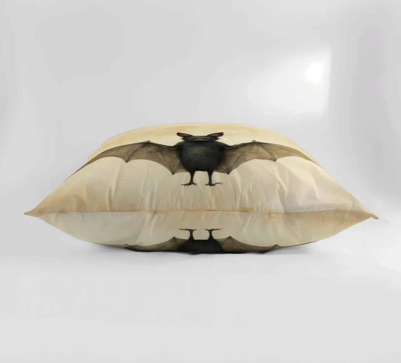 Pipistrello minimo 2 cuscino da Minimal Animal Art