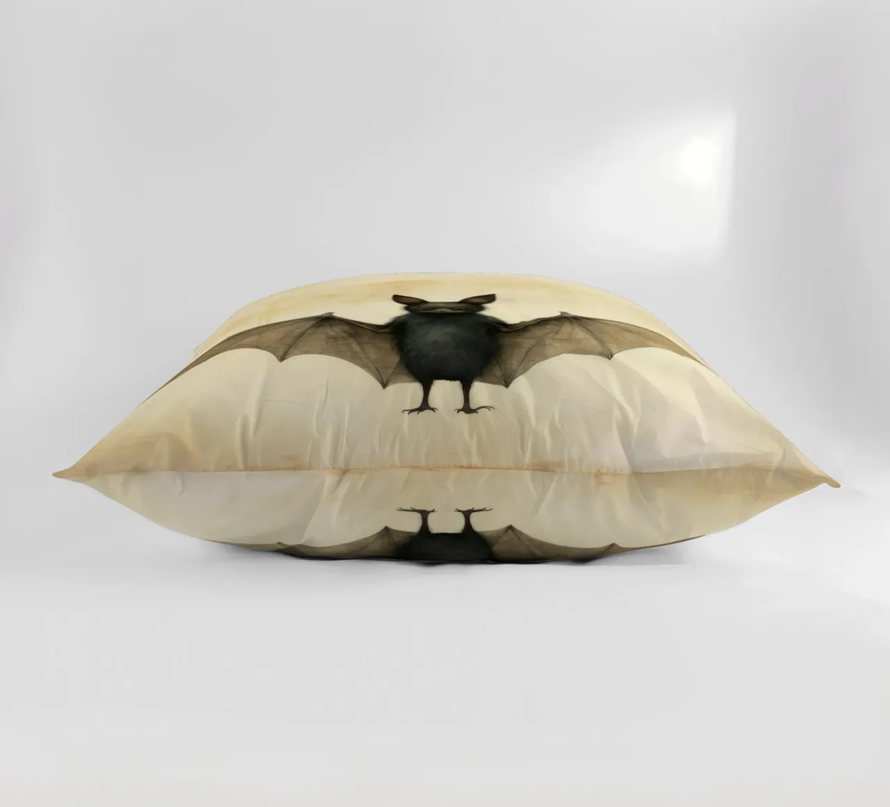 Pipistrello minimo 2 cuscino da Minimal Animal Art