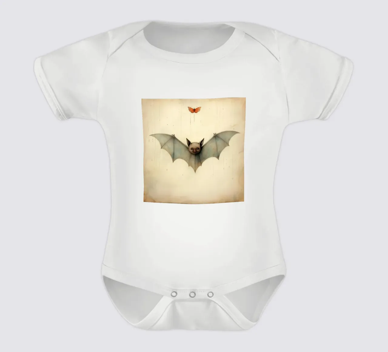 Minimum Bat body bébé de Minimal Animal Art