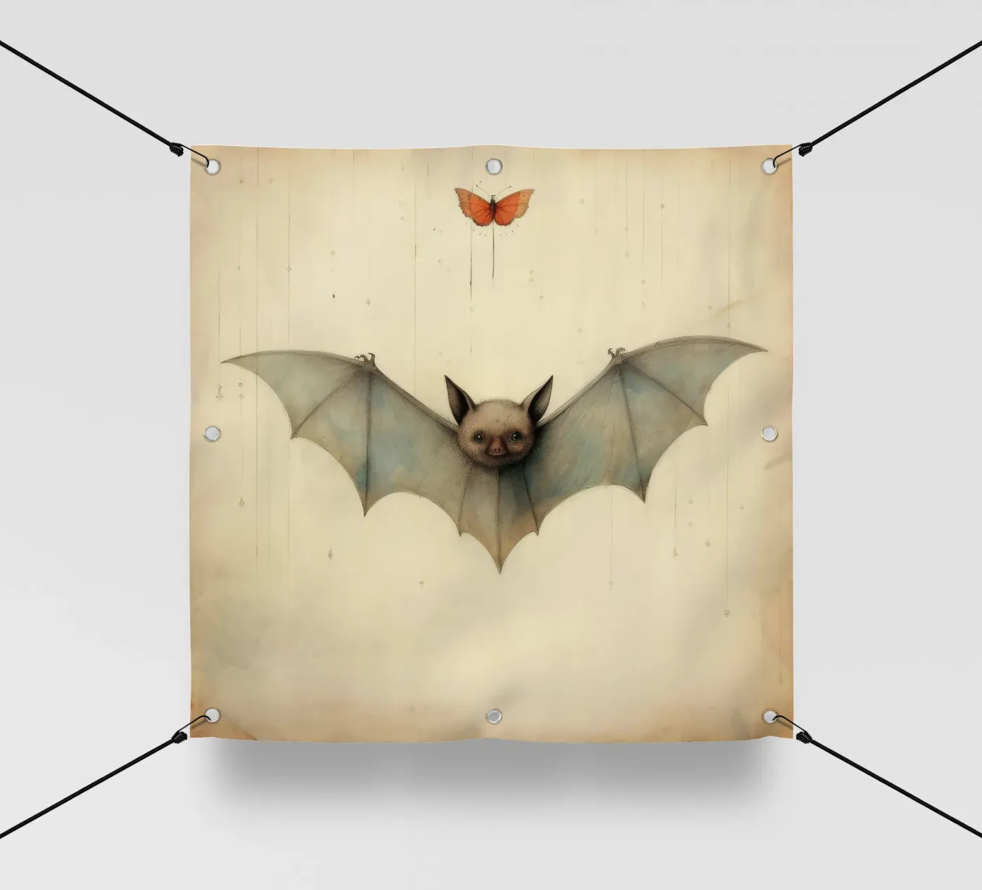 Minimum Bat bâche pvc de Minimal Animal Art