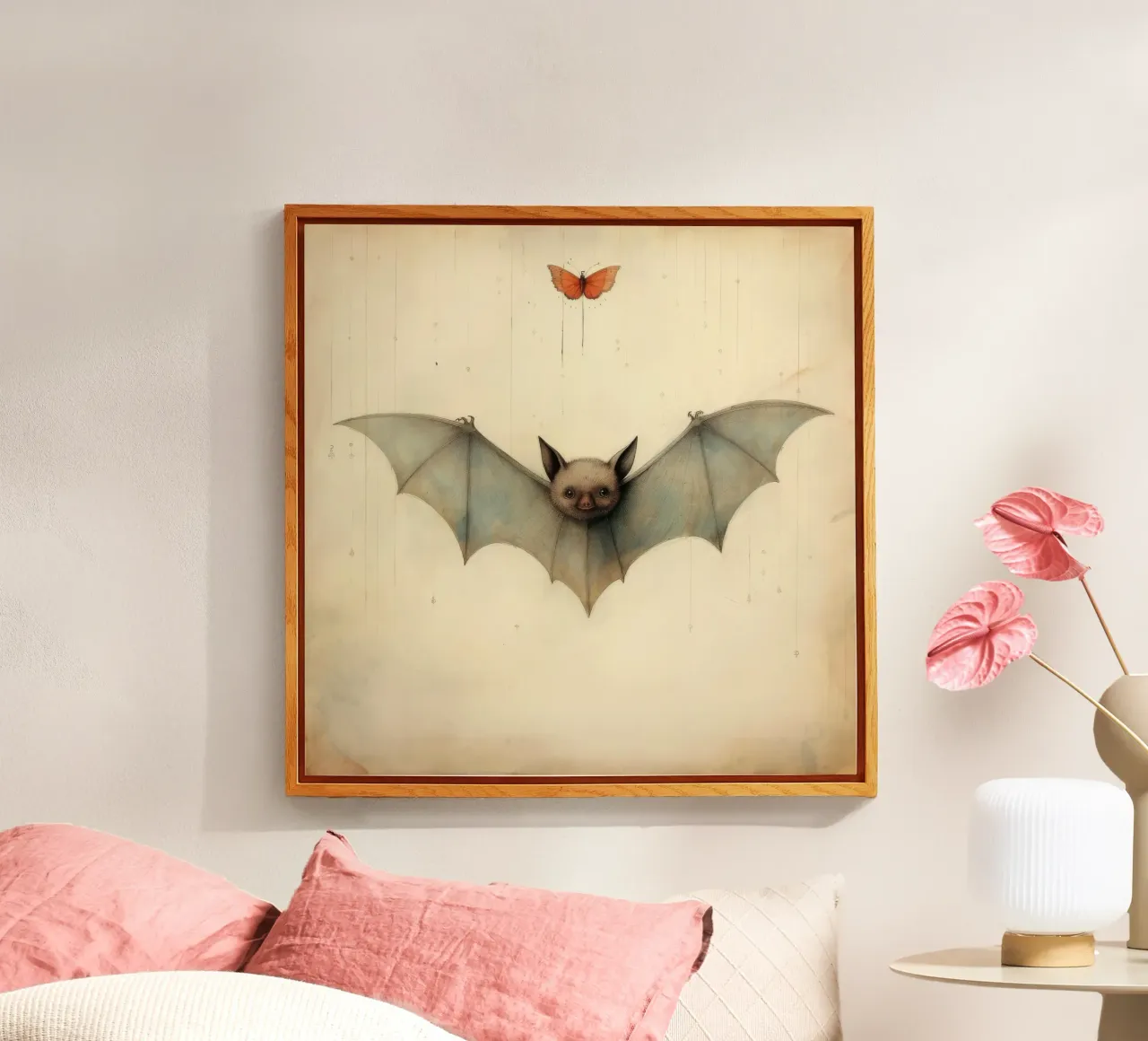Pipistrello minimo 3 plexiglass da Minimal Animal Art
