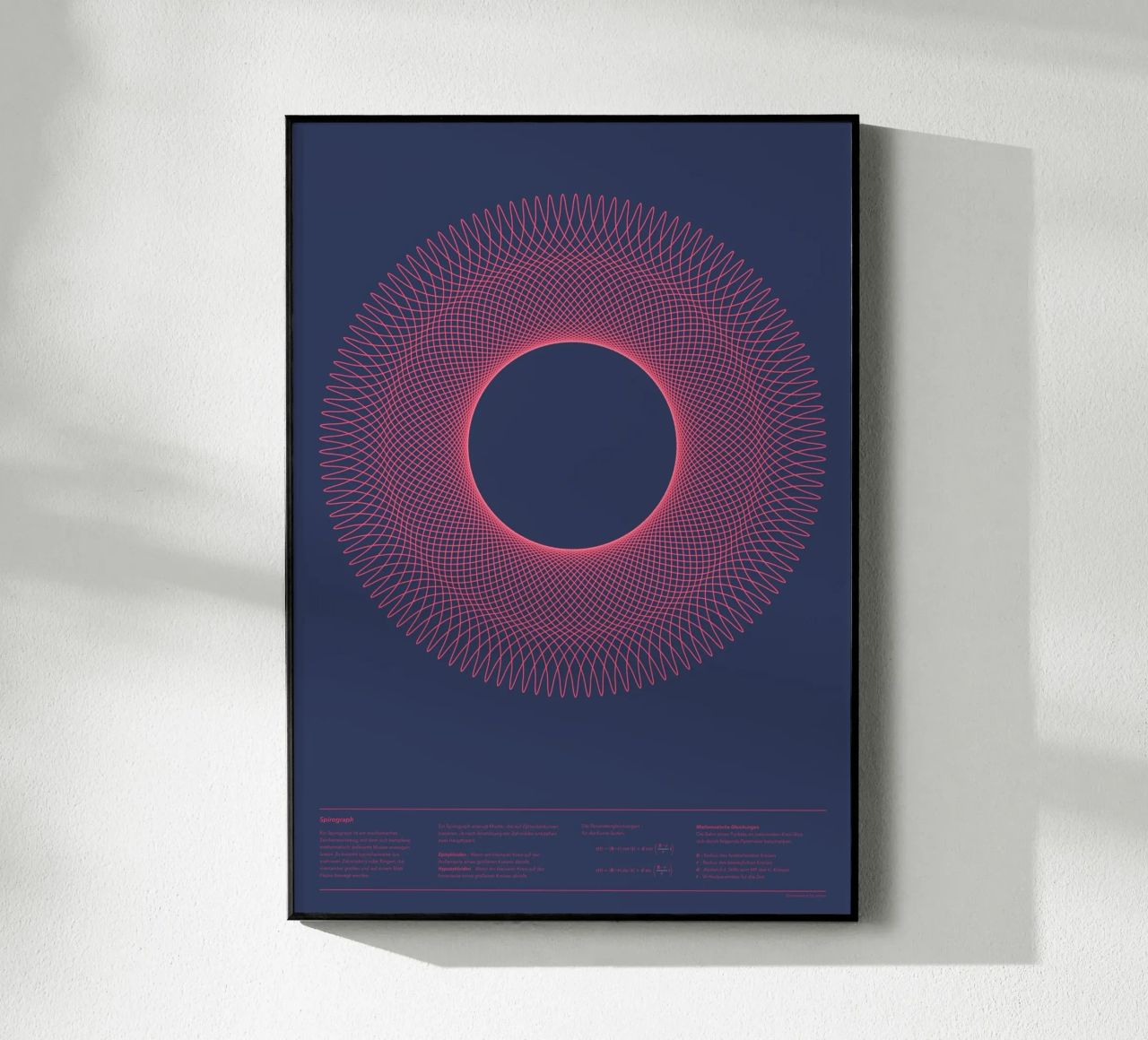 Spirograph Series - A01 metacrilato de zimmerkunst