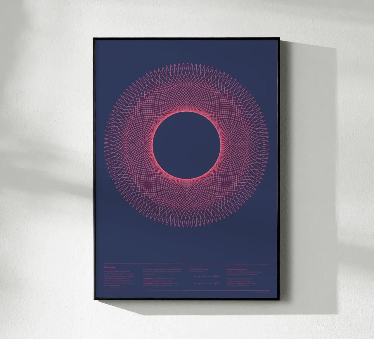 Spirograph Series - A01 plexiglas de zimmerkunst
