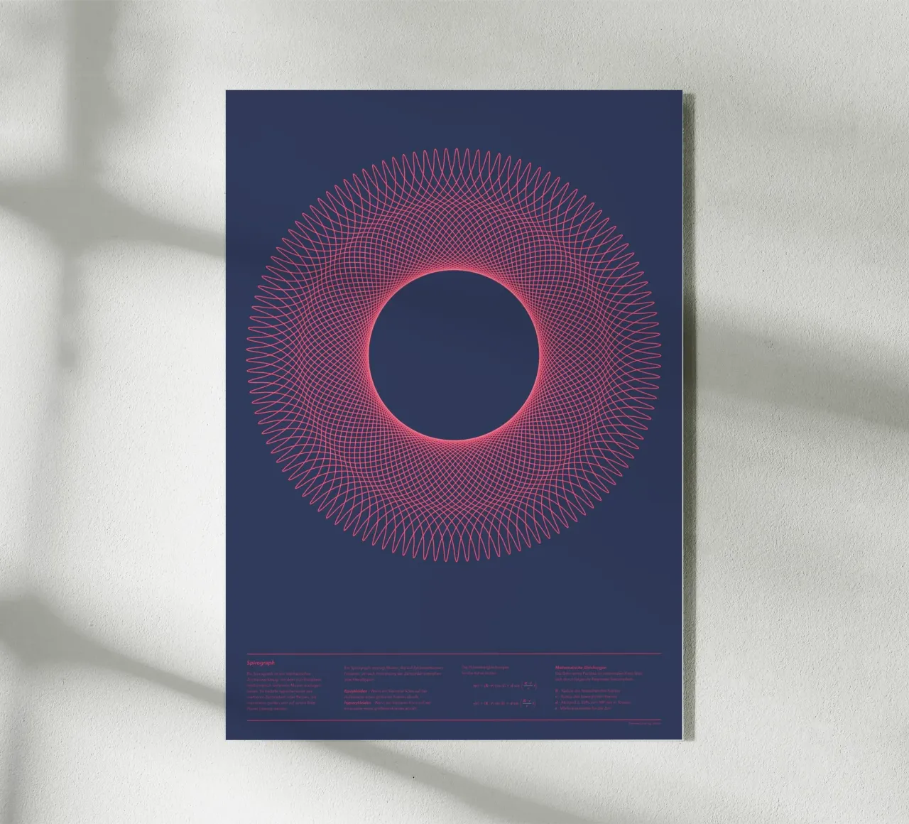 Spirograph Series - A01 plexiglass da zimmerkunst