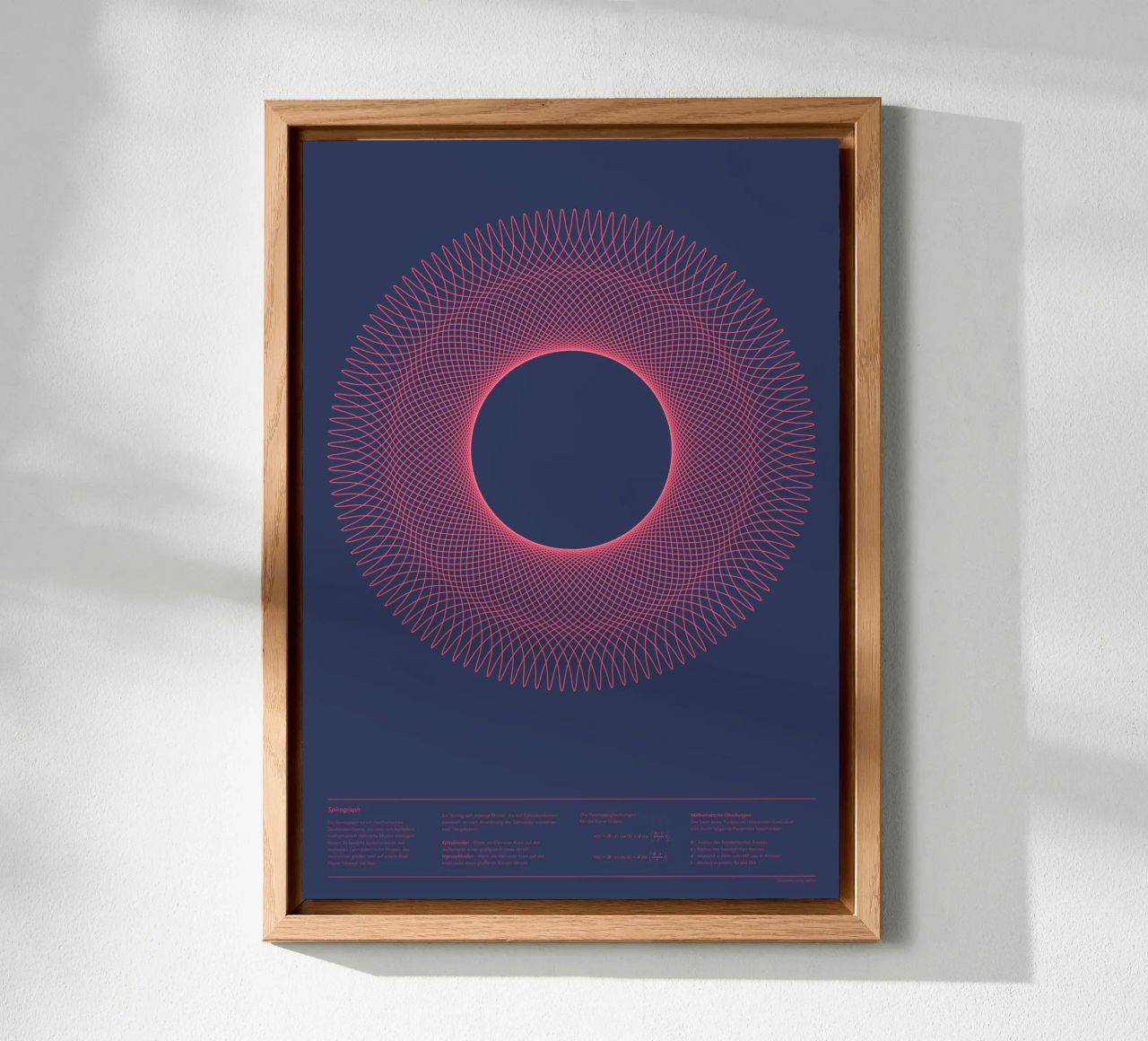 Spirograph Series - A01 alluminio dibond da zimmerkunst