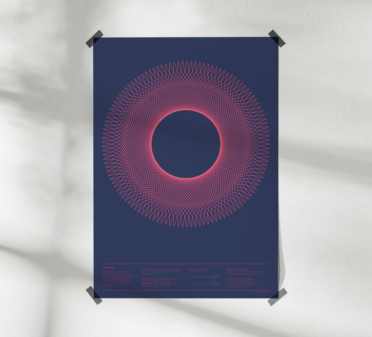 Spirograph Series - A01 hahnemühle de zimmerkunst