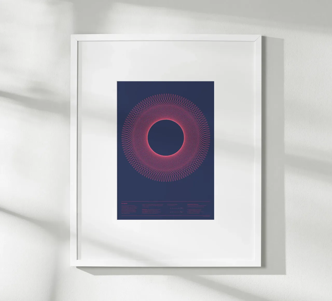 Spirograph Series - A01 carta hahnemühle da zimmerkunst