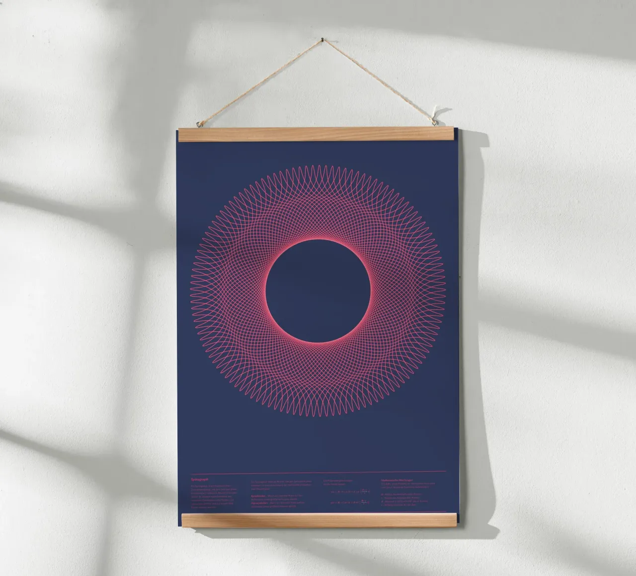 Spirograph Series - A01 carta hahnemühle da zimmerkunst