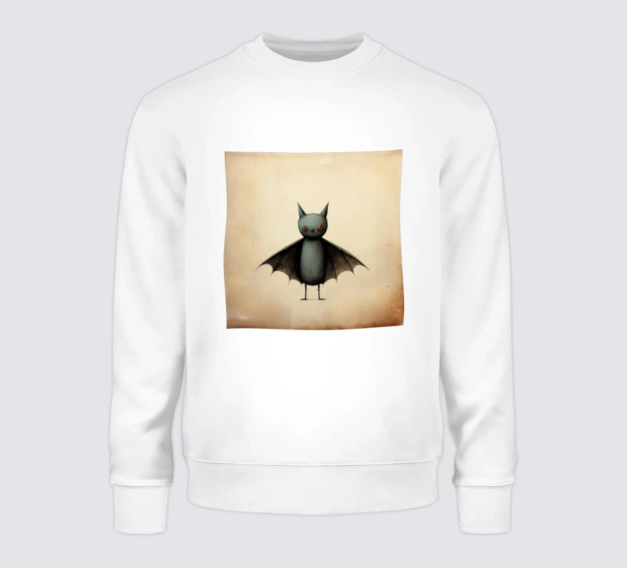 Pipistrello minimo 4 felpa da Minimal Animal Art