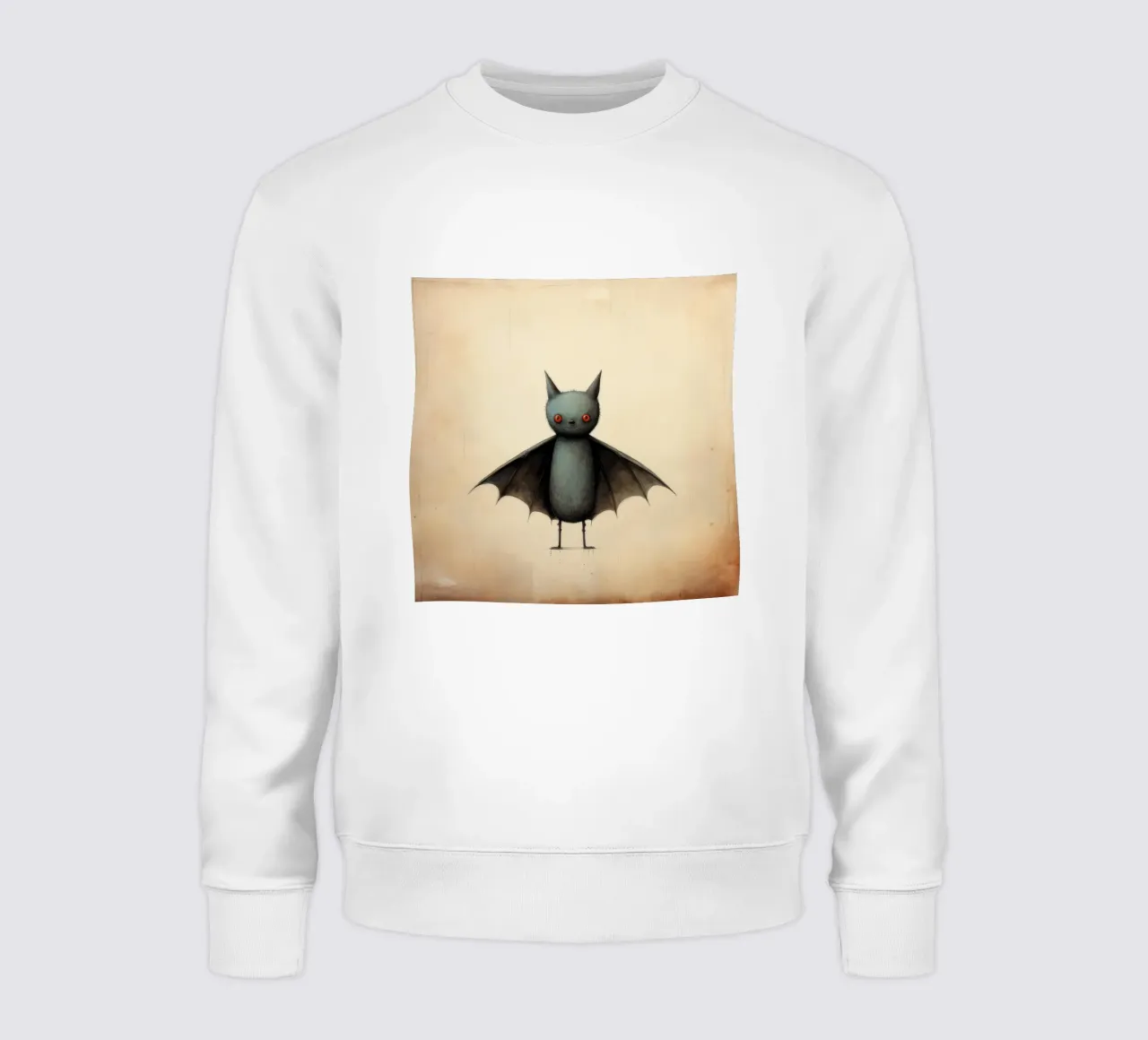 Pipistrello minimo 4 felpa da Minimal Animal Art