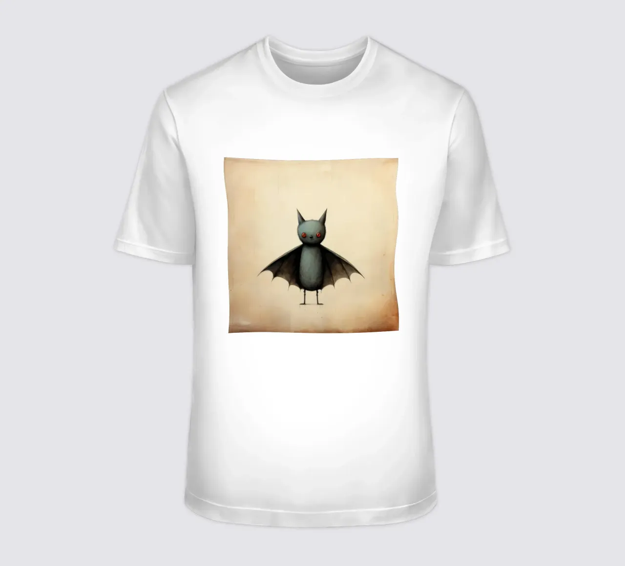 Pipistrello minimo 4 t-shirt da Minimal Animal Art