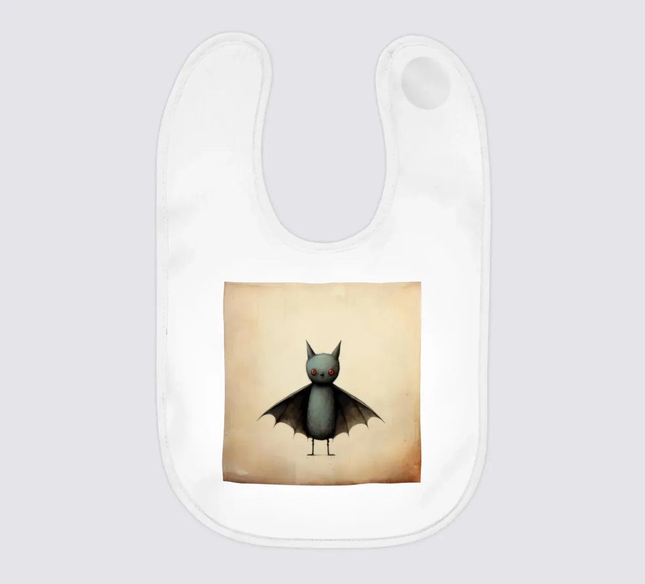 Minimal Fledermaus 4 Babylätzchen von Minimal Animal Art