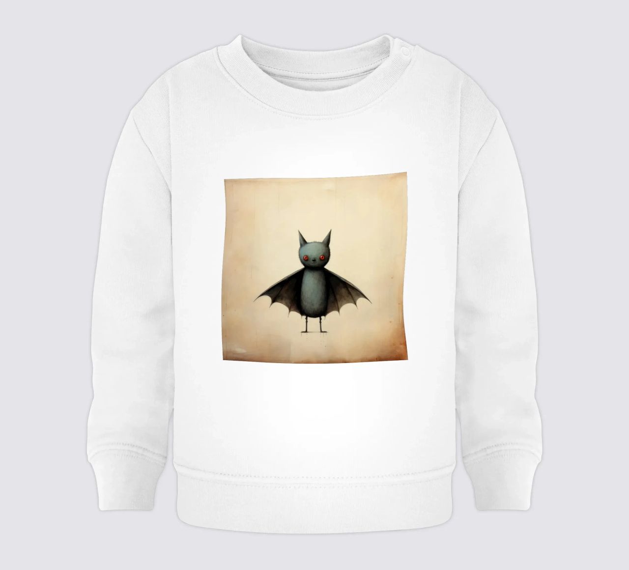 Pipistrello minimo 4 felpa neonato da Minimal Animal Art