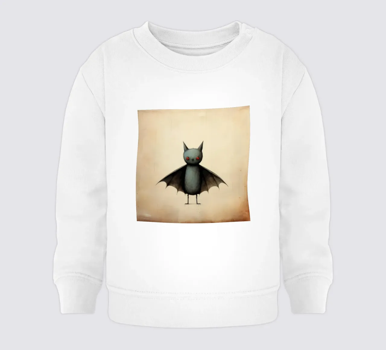 Pipistrello minimo 4 felpa neonato da Minimal Animal Art