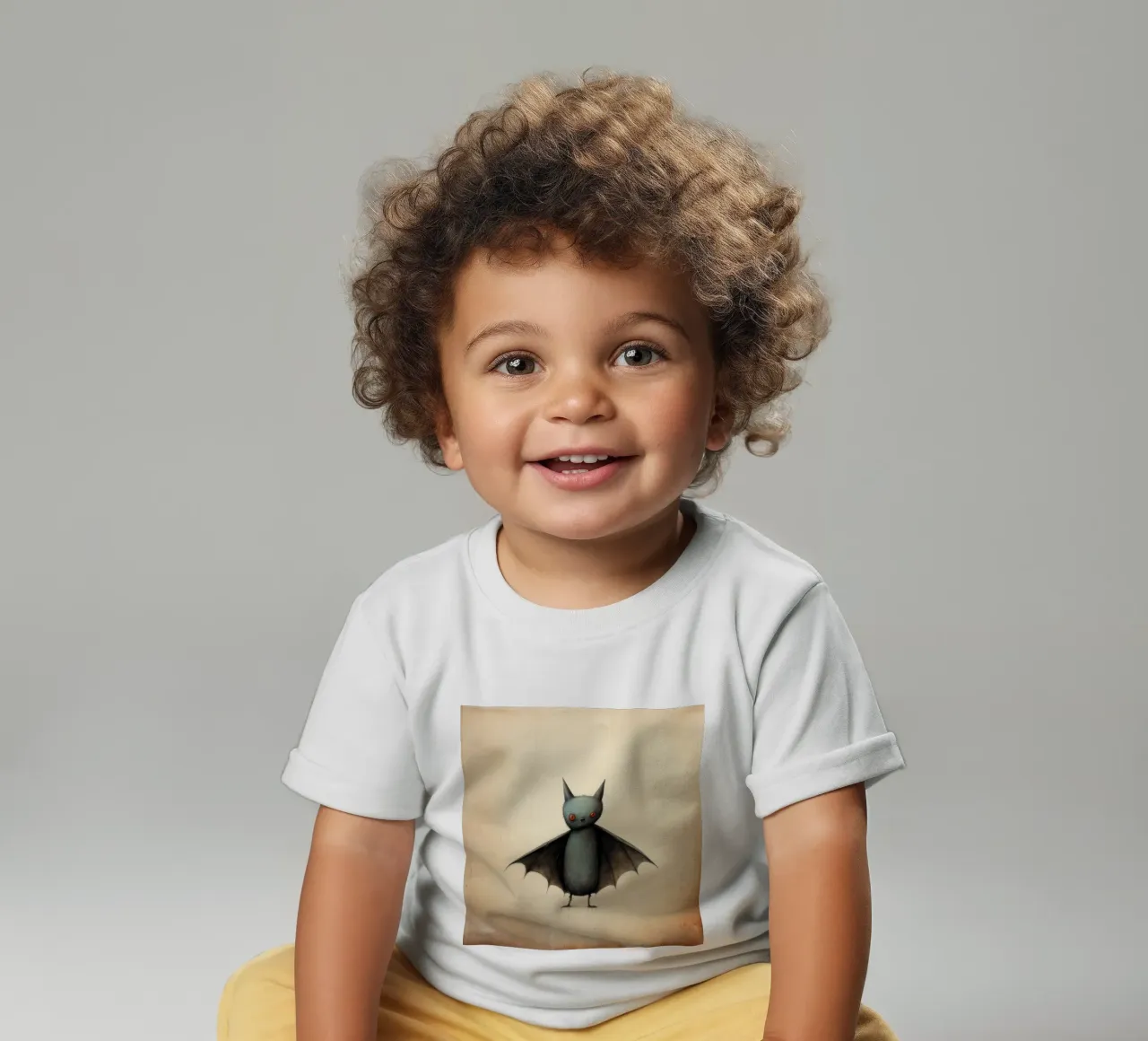 Pipistrello minimo 4 maglietta neonato da Minimal Animal Art