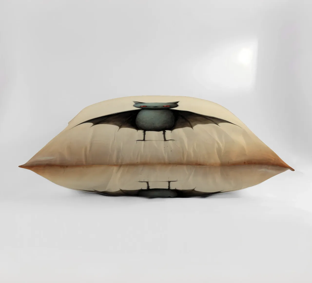 Pipistrello minimo 4 cuscino da Minimal Animal Art