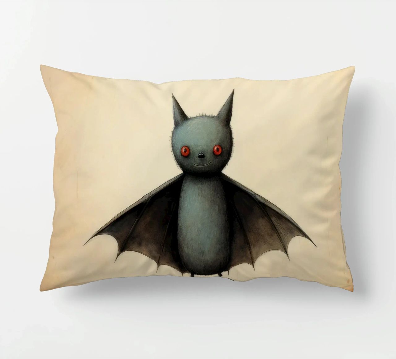 Pipistrello minimo 4 cuscino da Minimal Animal Art