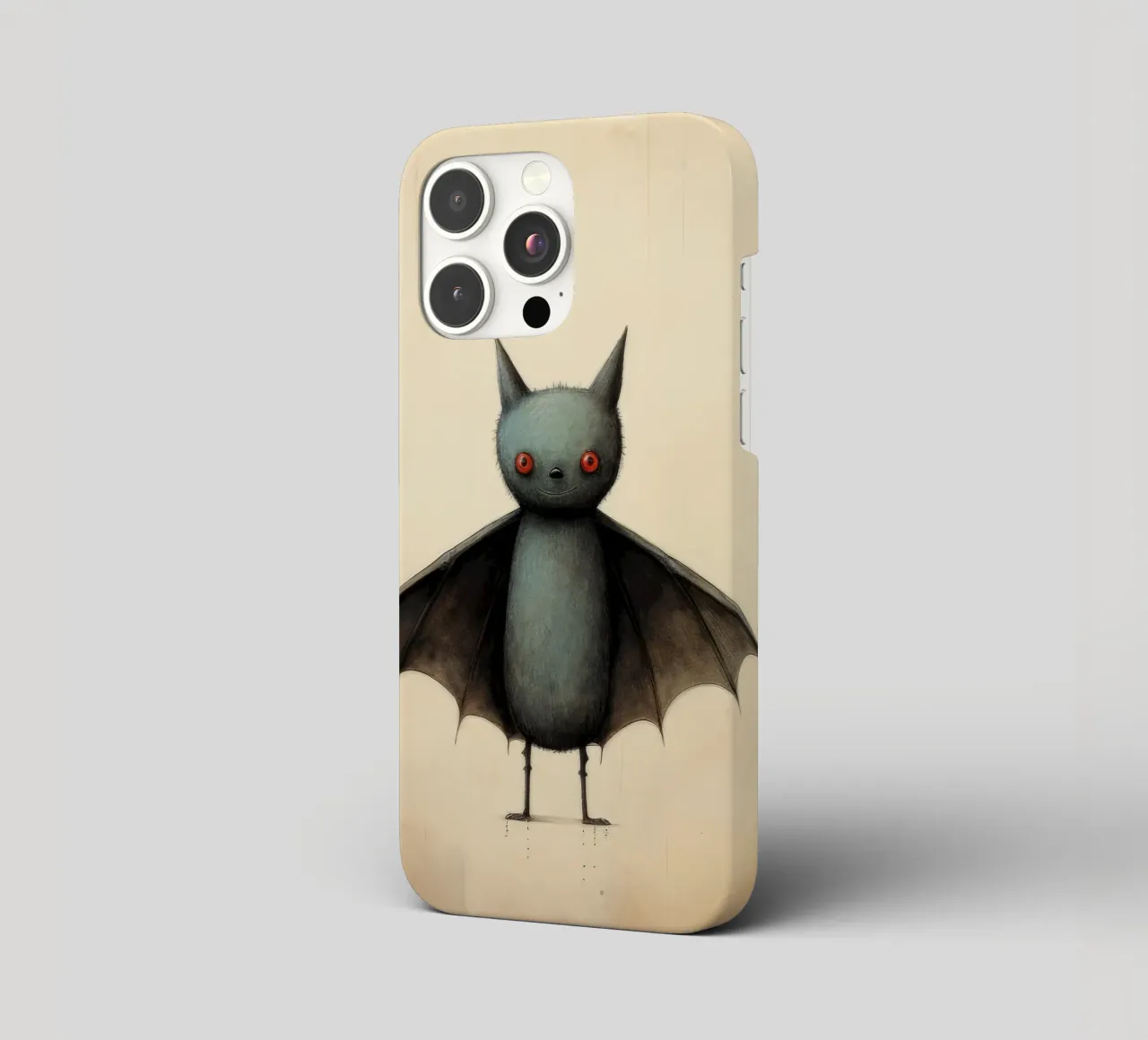 Pipistrello minimo 4 cover iphone da Minimal Animal Art