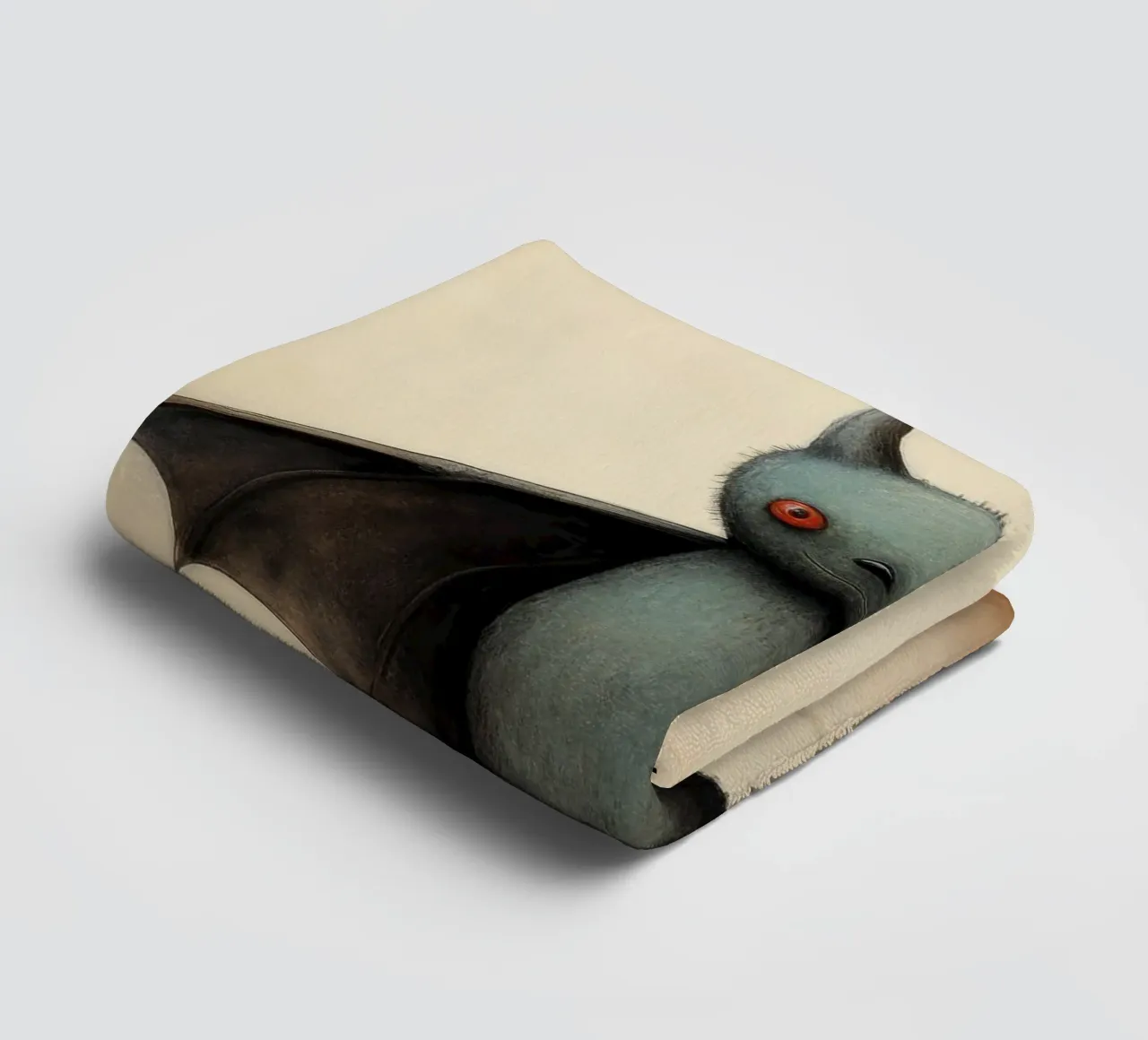 Pipistrello minimo 4 asciugamano da bagno da Minimal Animal Art