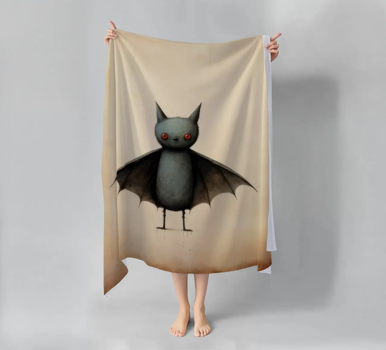 Minimum Bat telo mare da Minimal Animal Art