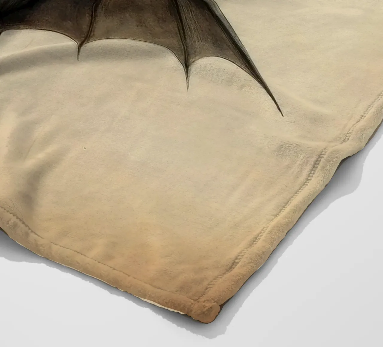 Pipistrello minimo 4 coperta in pile da Minimal Animal Art