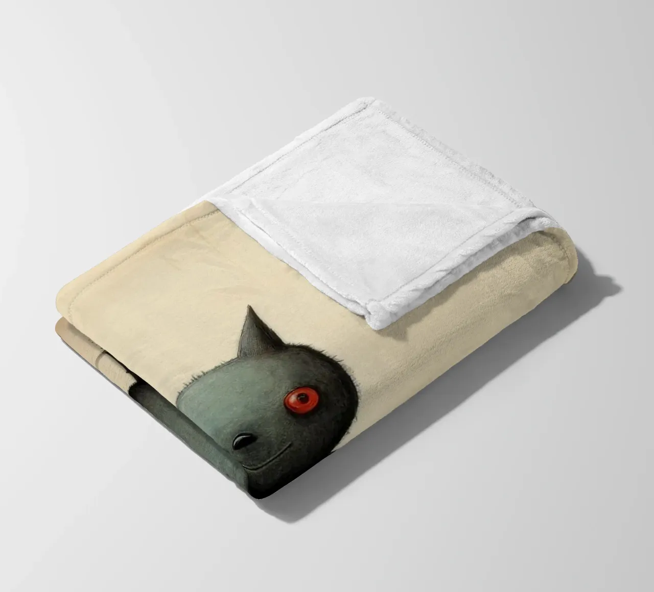 Pipistrello minimo 4 coperta in pile da Minimal Animal Art