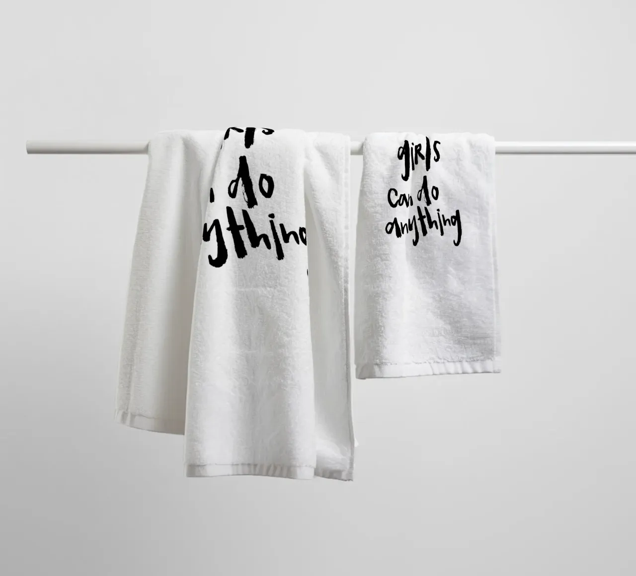 Girls serviette de bain de Brushmeetspaper