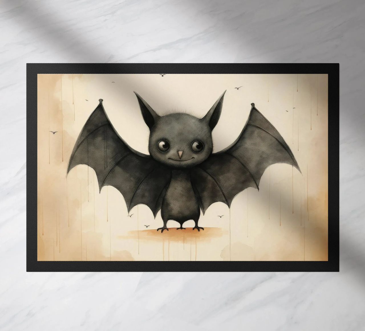 Pipistrello minimo 1 zerbino da Minimal Animal Art