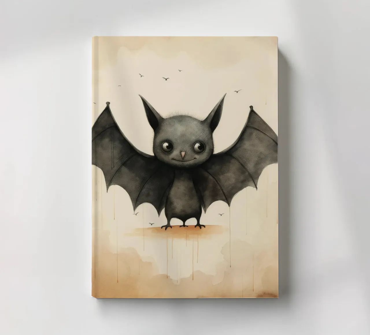Pipistrello minimo 1 diario da Minimal Animal Art