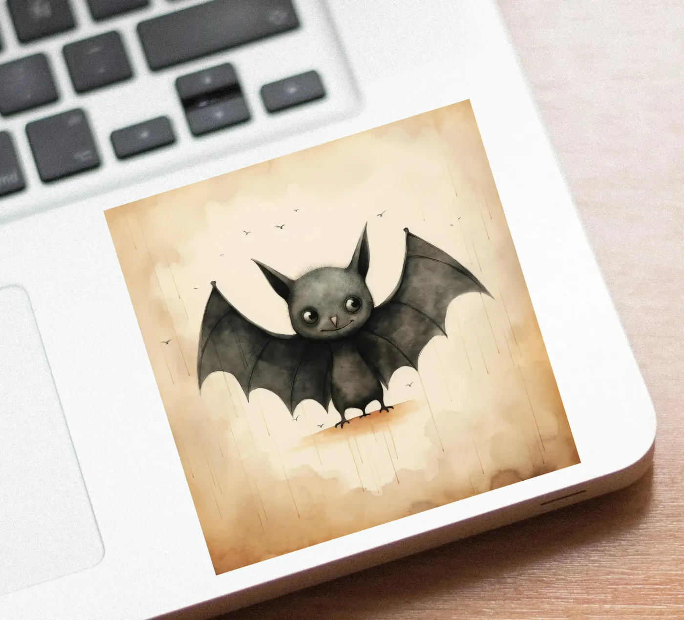 Minimum Bat adesivo da Minimal Animal Art