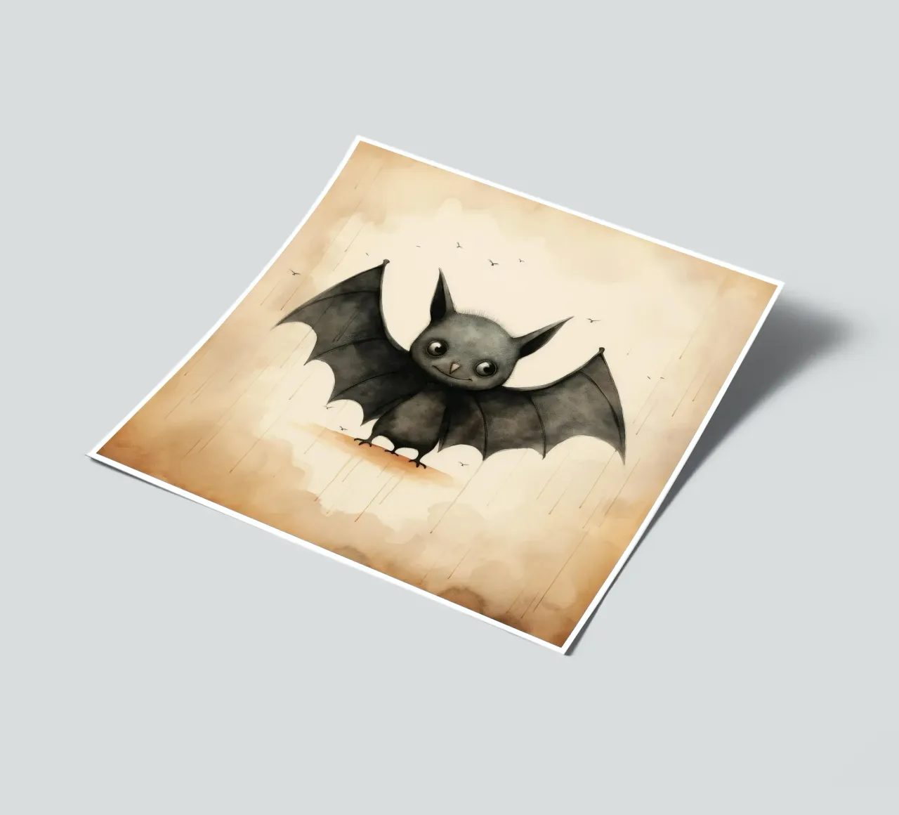 Minimum Bat stickervel van Minimal Animal Art