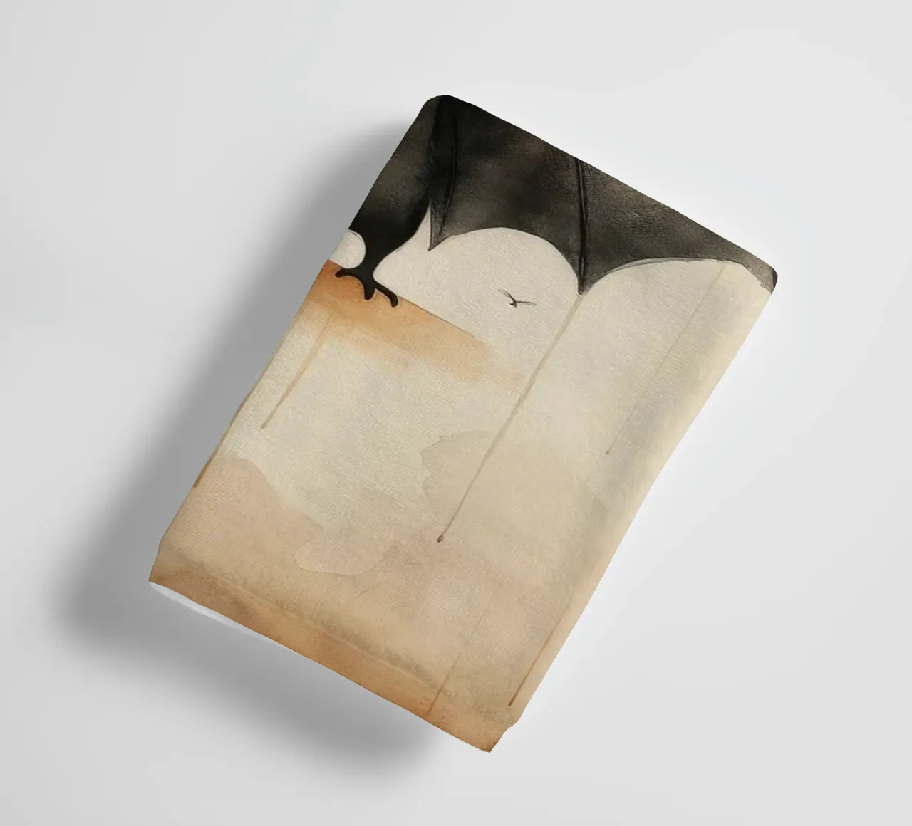 Pipistrello minimo 1 asciugamano da bagno da Minimal Animal Art