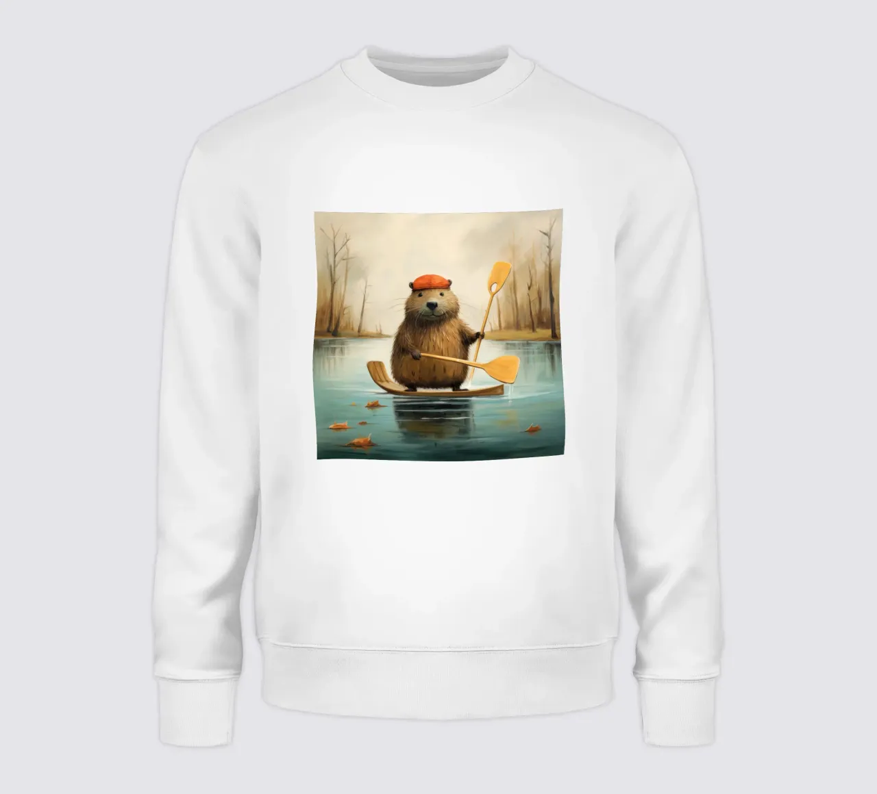 Castoro minimo 2 felpa da Minimal Animal Art