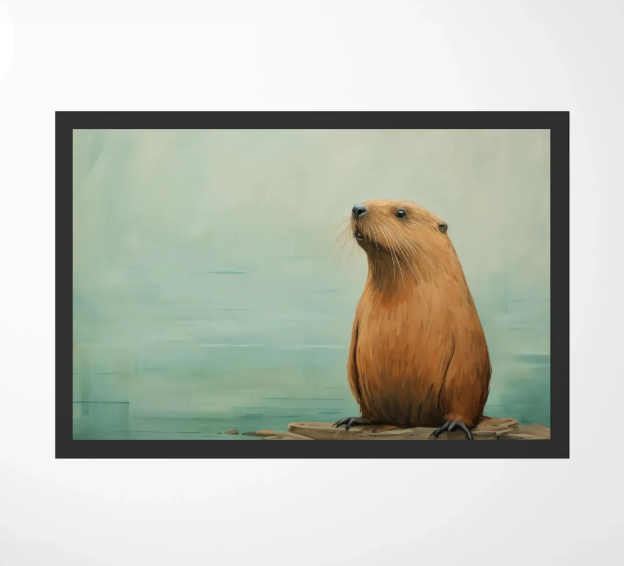 Castor Mínimo 4 felpudo de Minimal Animal Art