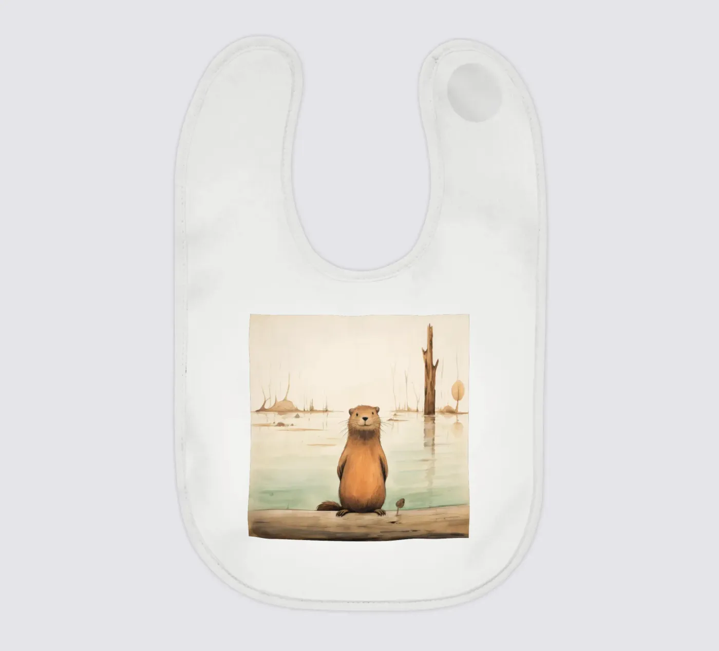 Minimo Castoro bavaglino da Minimal Animal Art