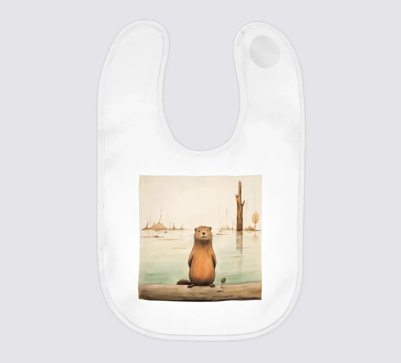 Minimo Castoro bavaglino da Minimal Animal Art